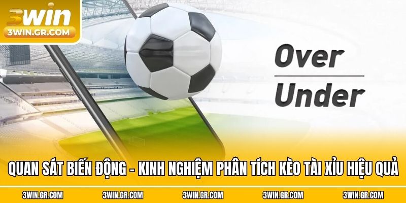 Quan sát biến động - Kinh nghiệm phân tích kèo tài xỉu hiệu quả